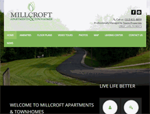 Tablet Screenshot of millcroftapts.com